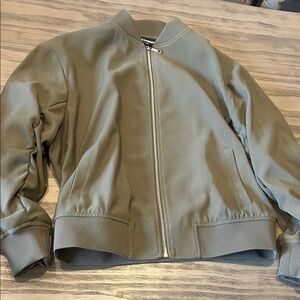 Express Khaki Women's Bomber Jacket